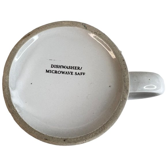 Vintage Novelty Easter Mug Bunny Rabbit In Carrot Mobile Ceramic Polka Dots - Picture 9 of 9